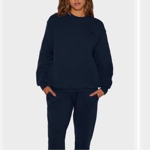SET ACTIVE Oxford Crewneck in XS